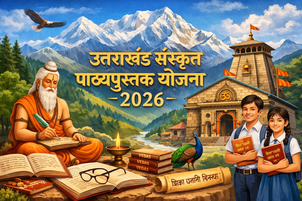 Uttarakhand Sanskrit Textbook Yojana 2026